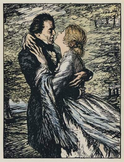 Ilustracja do Tennysons Maud autorstwa Edmund Joseph after Sullivan