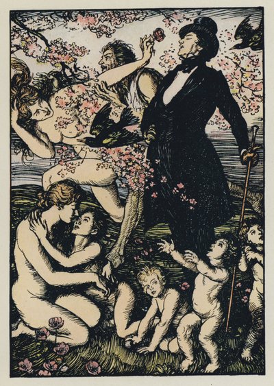 Ilustracja do Tennysons Maud autorstwa Edmund Joseph after Sullivan