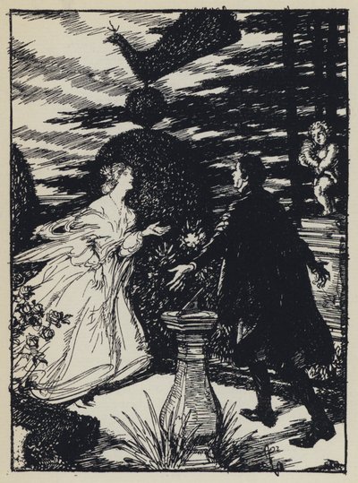 Ilustracja do Tennysons Maud autorstwa Edmund Joseph after Sullivan