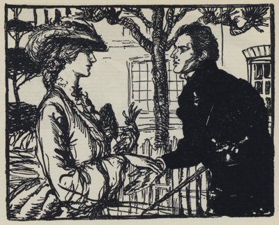 Ilustracja do Tennysons Maud autorstwa Edmund Joseph after Sullivan