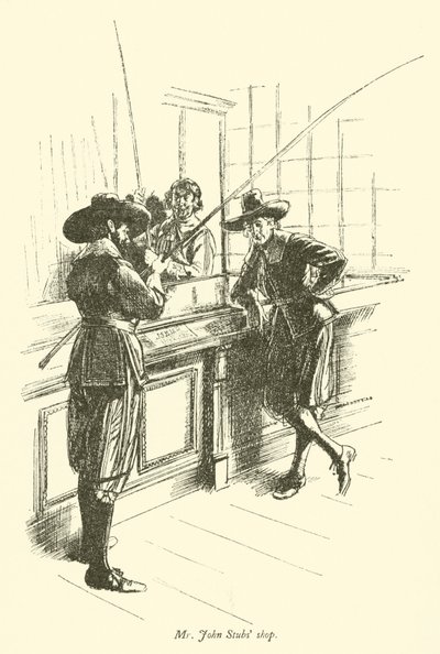 Sklep pana Johna Stubss autorstwa Edmund Joseph after Sullivan
