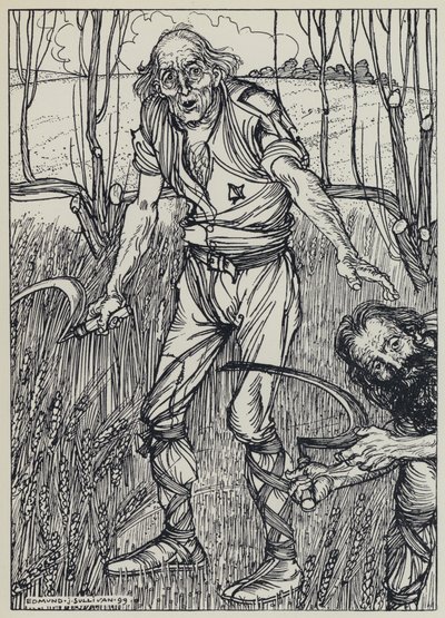 Tennyson, ilustracja do snu o pięknych kobietach i innych wierszy autorstwa Edmund Joseph after Sullivan