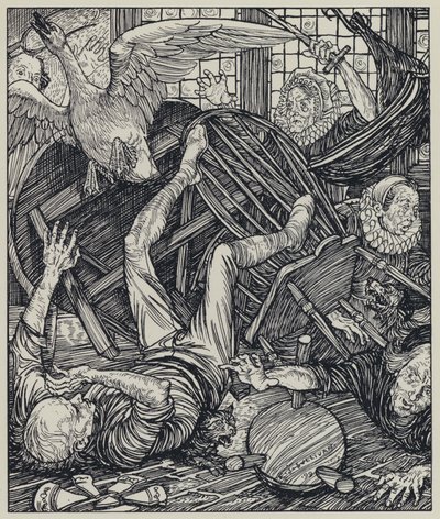 Tennyson, ilustracja do snu o pięknych kobietach i innych wierszy autorstwa Edmund Joseph after Sullivan