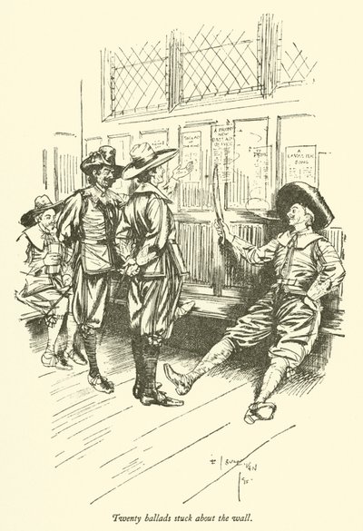 Dwadzieścia ballad przyklejonych do ściany autorstwa Edmund Joseph after Sullivan