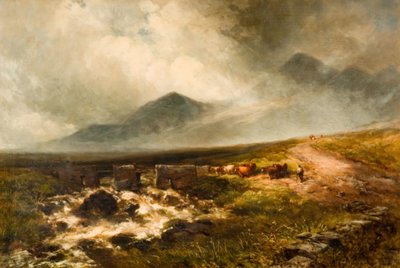 Snowdon, 1894. autorstwa Edmund Morison Wimperis