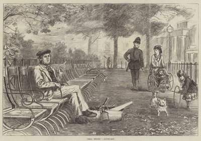 Chłodny październik, Rotten-Row autorstwa Edmund Richard White