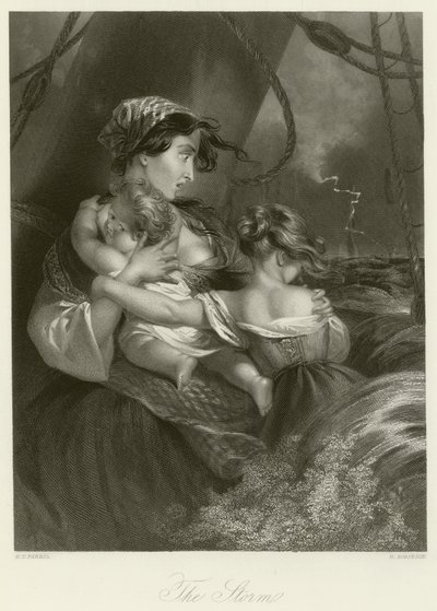 Burza autorstwa Edmund Thomas Parris