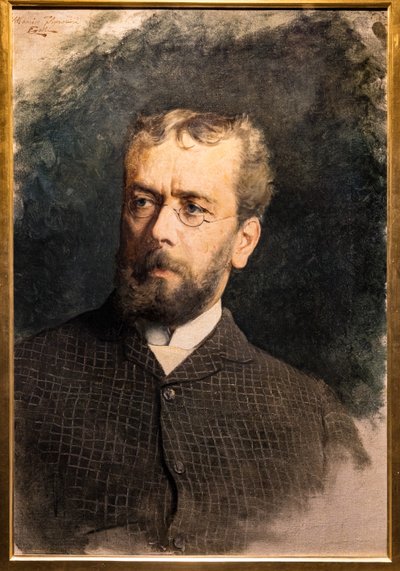 Portret Telemaco Signorini autorstwa Edoardo Gelli
