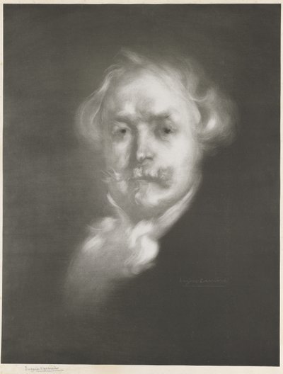 Edmond de Goncourt autorstwa Édouard Baldus