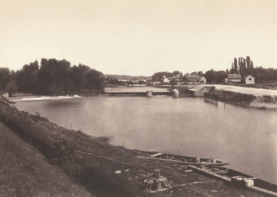 Wyspa Adama, 1855. autorstwa Édouard Baldus