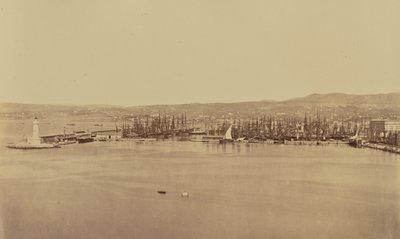 Marsylia. autorstwa Édouard Baldus