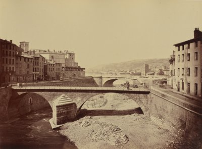 Vienne. St Colombe autorstwa Édouard Baldus