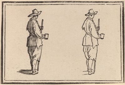 Chłop z Pucharem autorstwa Edouard Eckman after Jacques Callot