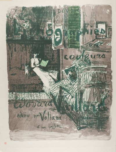 Okładka albumu dla krajobrazów i wnętrz autorstwa Édouard Jean Vuillard