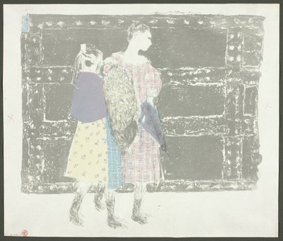 Na moście Europy, płyta dziewiąta z Pejzaże i wnętrza autorstwa Édouard Jean Vuillard