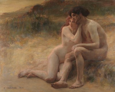 Czas leci (Fragment) autorstwa Edouard Joseph Dantan
