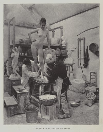 Obsada natury autorstwa Edouard Joseph Dantan