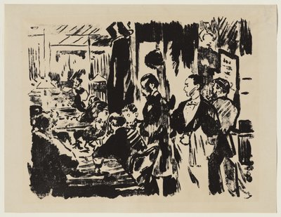 W kawiarni autorstwa Édouard Manet