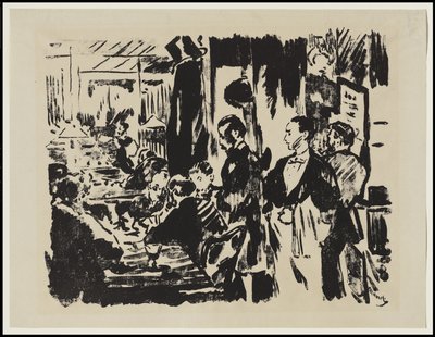 W kawiarni, 1874 autorstwa Édouard Manet
