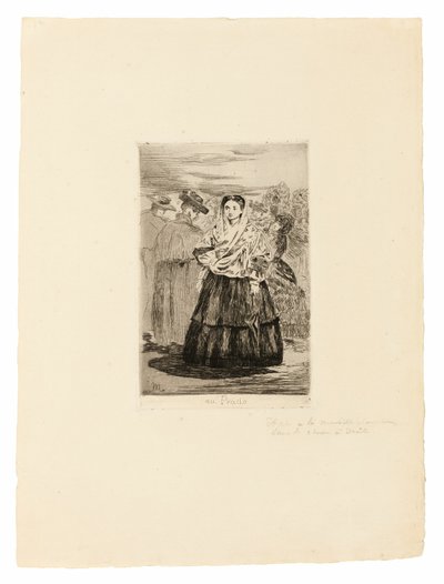 W Prado I autorstwa Édouard Manet