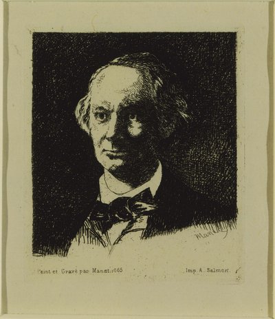 Baudelaire autorstwa Édouard Manet