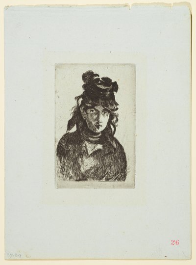 Berthe Morisot autorstwa Édouard Manet