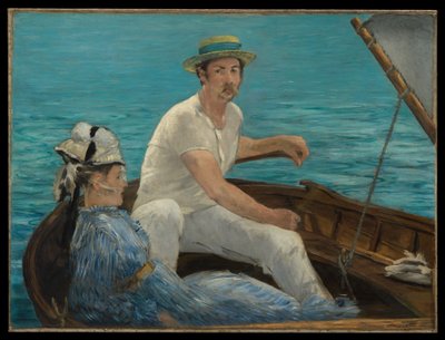 Pływanie łódką autorstwa Édouard Manet