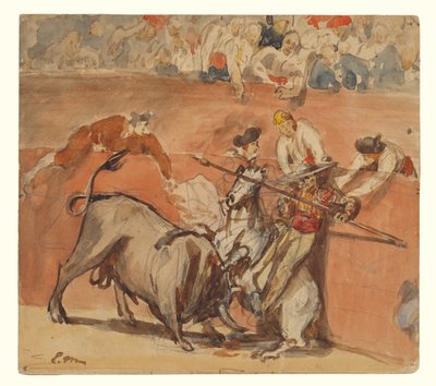 Walka byków autorstwa Édouard Manet