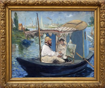 Claude Monet autorstwa Édouard Manet