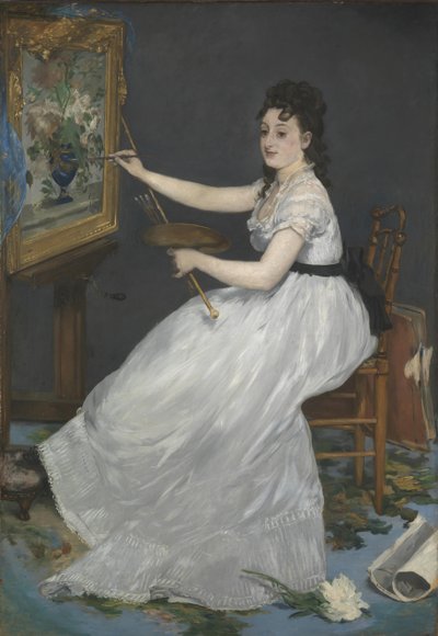 Ewa Gonzalès, 1870 autorstwa Édouard Manet