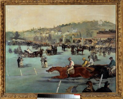 Wyścigi konne w Bois de Boulogne Obraz Edouarda Maneta (1832-1883) 1872 Ze zbiorów prywatnych autorstwa Édouard Manet