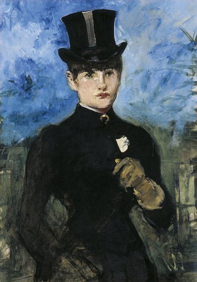 Amazonka, Fullface, c. 1882 autorstwa Édouard Manet
