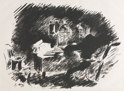 Ilustracja do Kruka Edgara Allana Poe autorstwa Édouard Manet