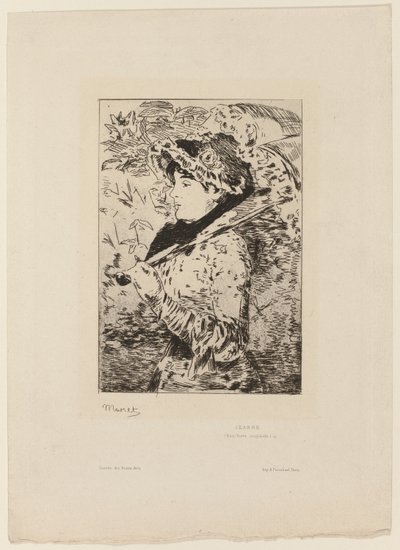 Joanna (wiosna) autorstwa Édouard Manet