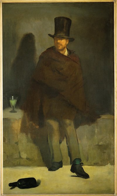 The Absinthe Drinker (olej na płótnie) autorstwa Edouard Manet