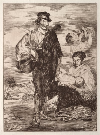 Cyganie autorstwa Édouard Manet
