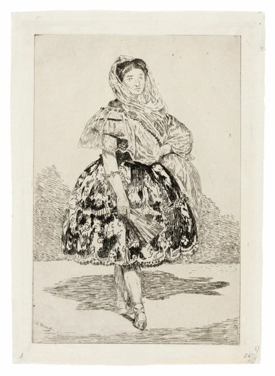 Lola de Valencia autorstwa Édouard Manet