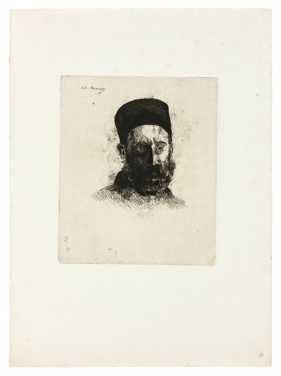 M. Manet (Ojciec artysty) II autorstwa Édouard Manet