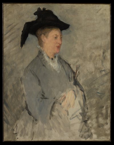 Madame Édouard Manet (Suzanne Leenhoff, 1829-1906) autorstwa Édouard Manet