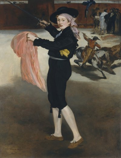 Mademoiselle V. . . w stroju Espady, 1862. autorstwa Édouard Manet