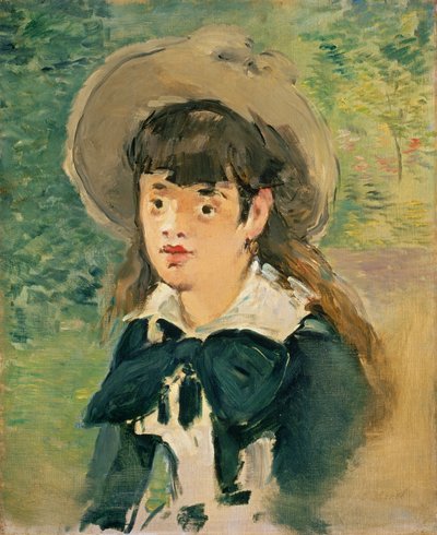 Panna Voisin, 1880 autorstwa Édouard Manet