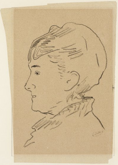 Manet - Mademoiselle Isabelle Lemonnier, 1922.4488 autorstwa Édouard Manet