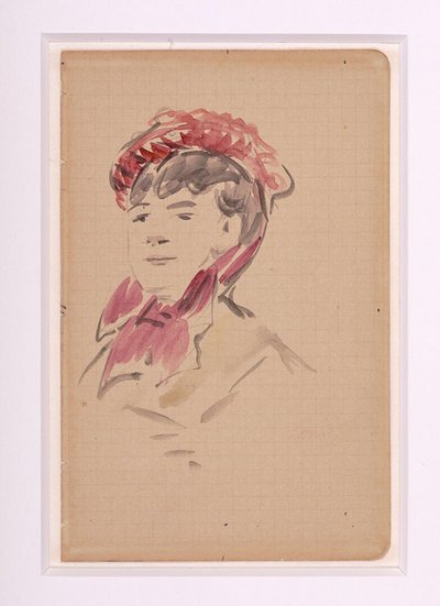 Manet - Portret Isabelle Lemonnier, około 1880 r. autorstwa Édouard Manet