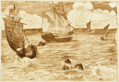 Morski autorstwa Édouard Manet