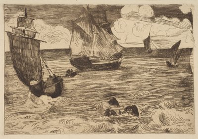 Marine, 1865-66. autorstwa Édouard Manet