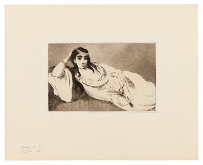 Odaliska autorstwa Édouard Manet