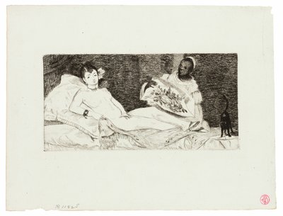 Olympia (opublikowana płyta) autorstwa Édouard Manet