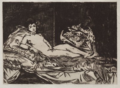 Olimpia. autorstwa Édouard Manet
