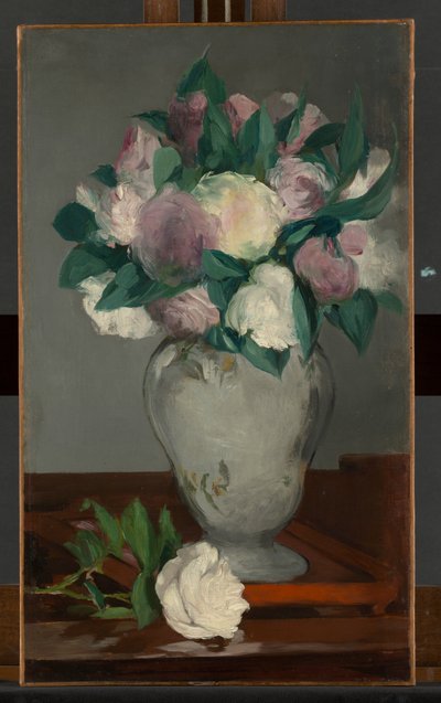 Piwonie autorstwa Édouard Manet