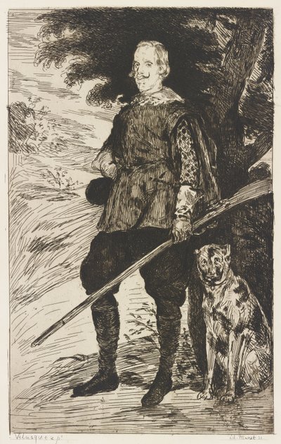 Filip IV autorstwa Édouard Manet